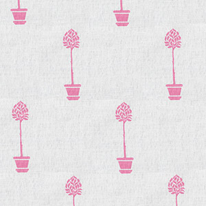 120 / 10 Laurus Nobilis Topiary - Pink